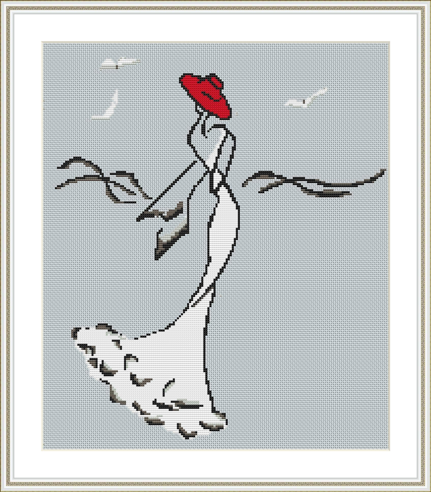 Cross Stitch Design Pattern Chart Veralis (Mood)