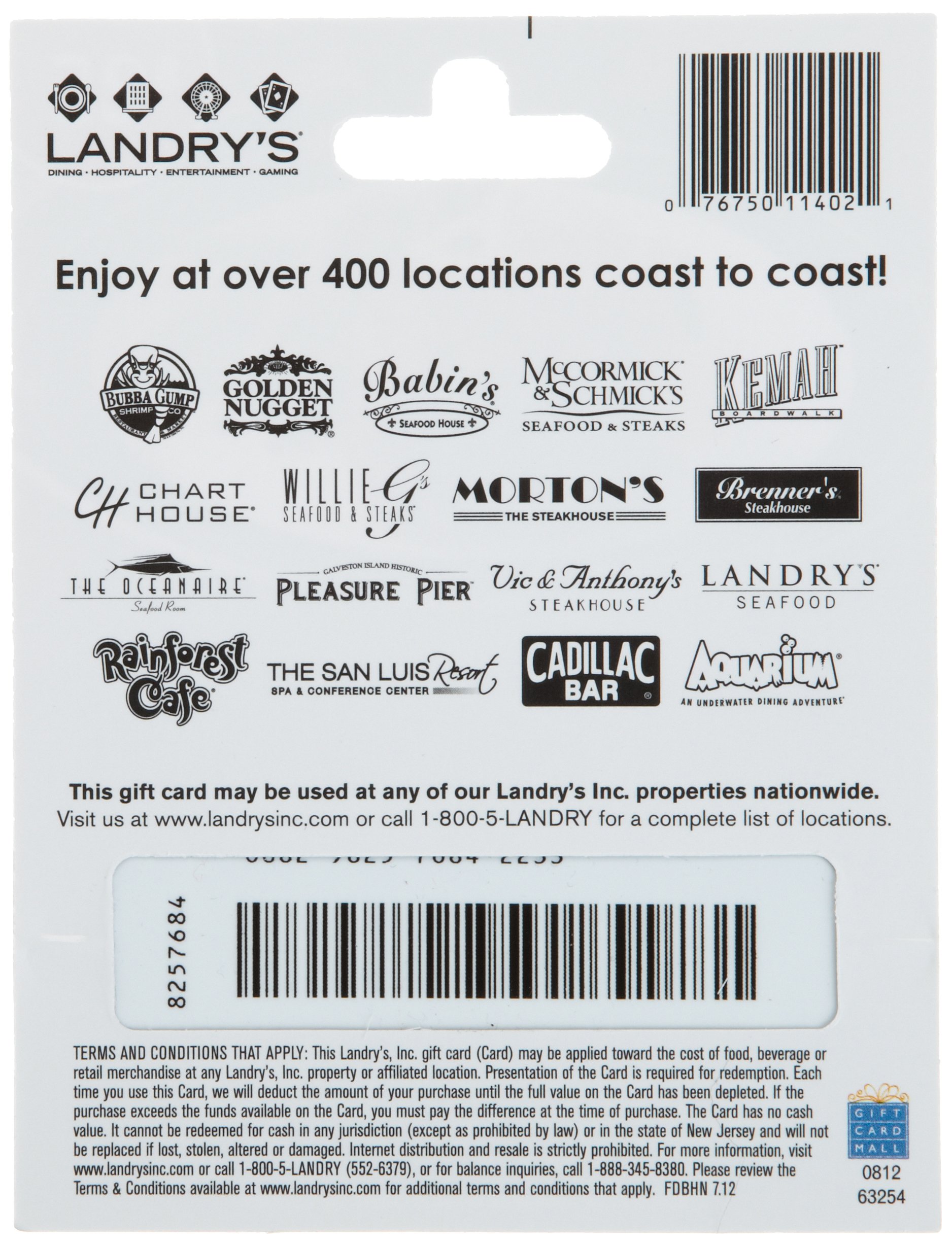 Amazon.com: Saltgrass Steak House Gift Card $25 : Gift Cards