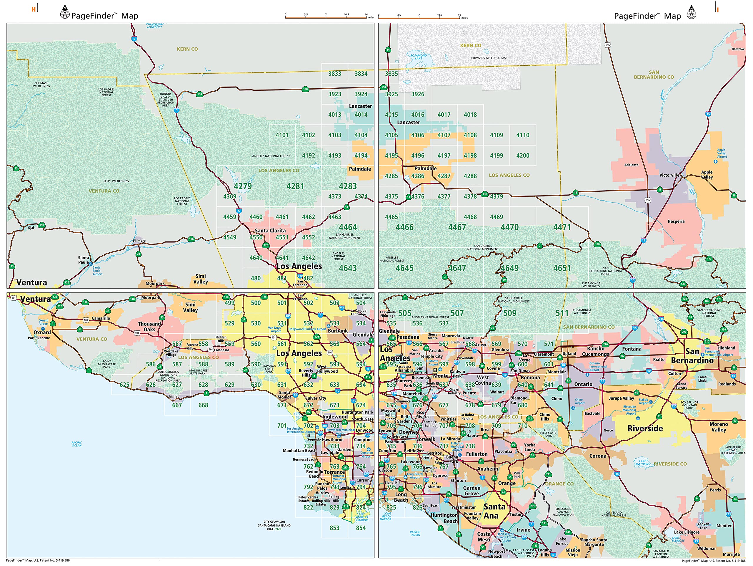 Snapklik.com : The Thomas Guide Los Angeles & Orange Counties ...