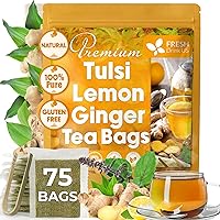 Vista 206 de FreshDrinkUS, 75 bolsas de té de cardo mariano premium, 100% natural y puro de semillas de cardo mariano. Té de hierbas con semillas de cardo