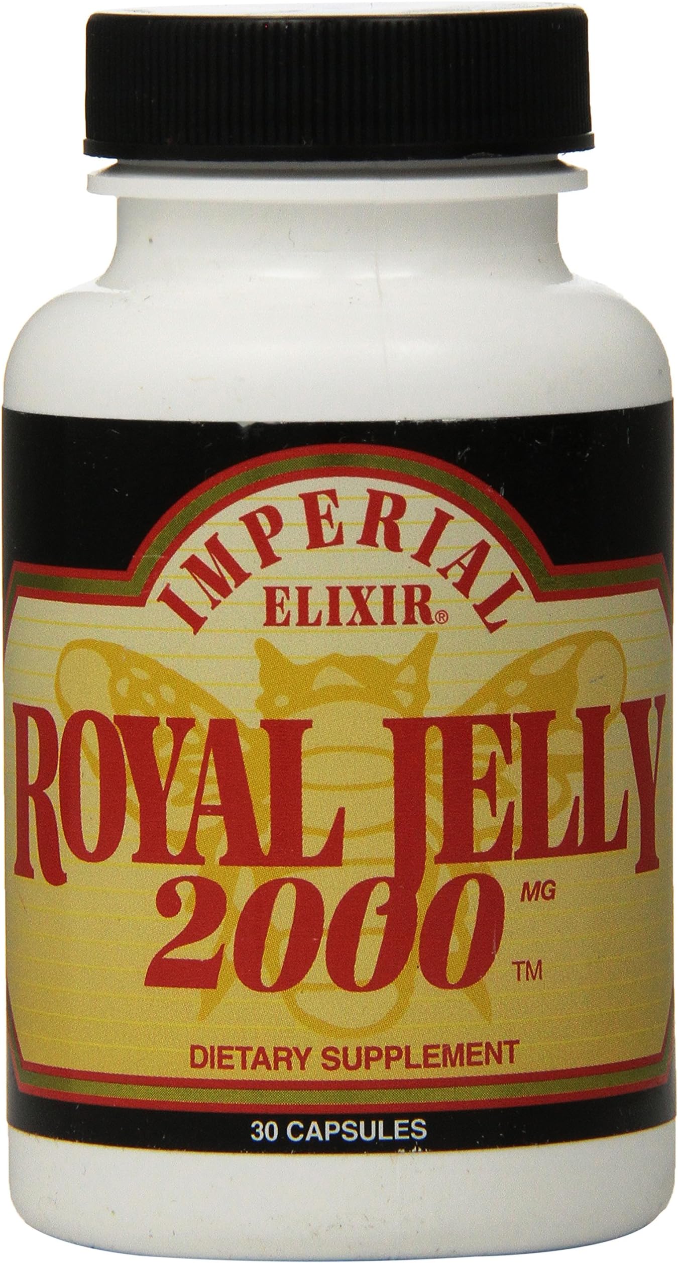 Imperial Elixir Royal Jelly, 2000 mg, 30 Capsules