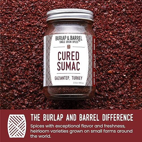 Miniatura 5 de Burlap & Barrel  Zumaque curado  Como se ve en Shark Tank!  Brillante, agrio, salado y ligeramente fermentado, aporta sabrosa tartura a cualquier