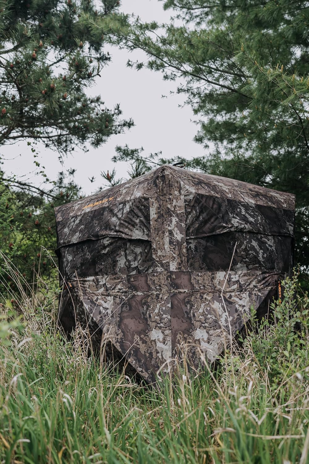Muddy Outdoors Infinity EVO MAX / 65"X65" Footprint / 82" Shooting Width / 72" Tall / 20 LBS/Veil Canyon Grey