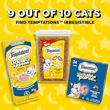 Temptations MixUps Crunchy and Soft Cat Treats, Tasty Human, 16 oz