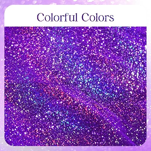 Miniatura 7 de 1 mantel láser holográfico morado iridiscencia brillante de 40 x 108 pulgadas, manteles rectangulares de papel de aluminio aguamarina para