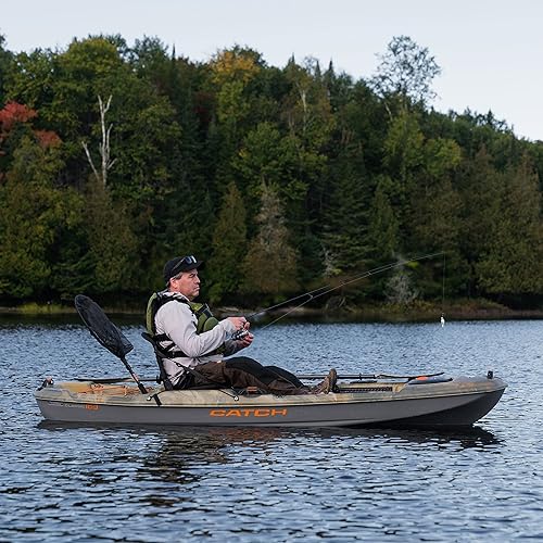 Miniatura 5 de Pelican Catch Classic 100 Kayak de pesca  Kayak pescador con asiento de silla de césped  10 pies