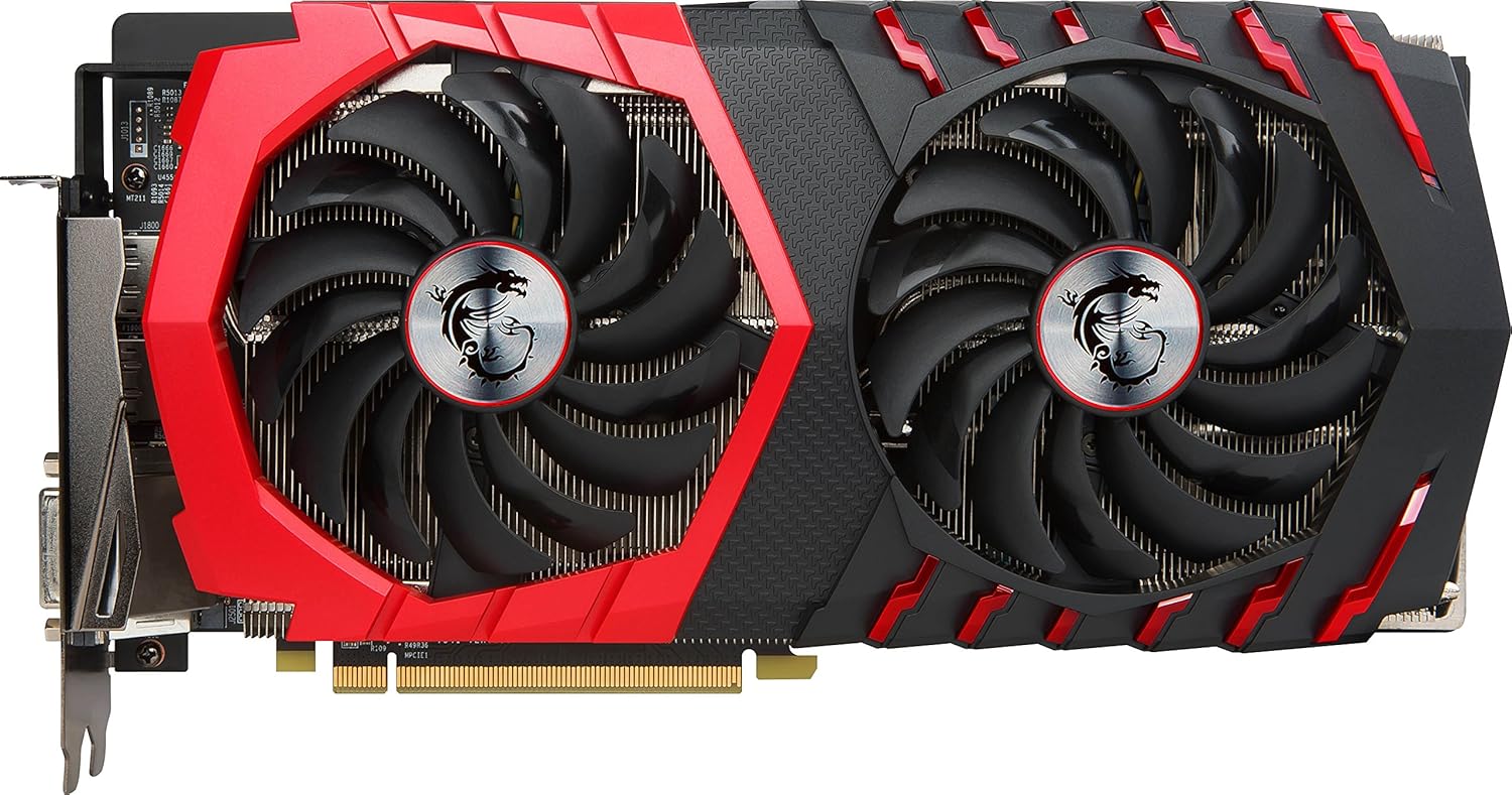 MSI Gaming Radeon RX 580 8G GDRR5 256-bit HDCP Support DirectX 12 Crossfire VR Ready Twin Frozr TORX Fan 2.0 Graphics Card (RX 580 Gaming X+ 8G)
