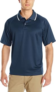 Charles River Apparel Men's Classic Wicking Polo, Navy, Large