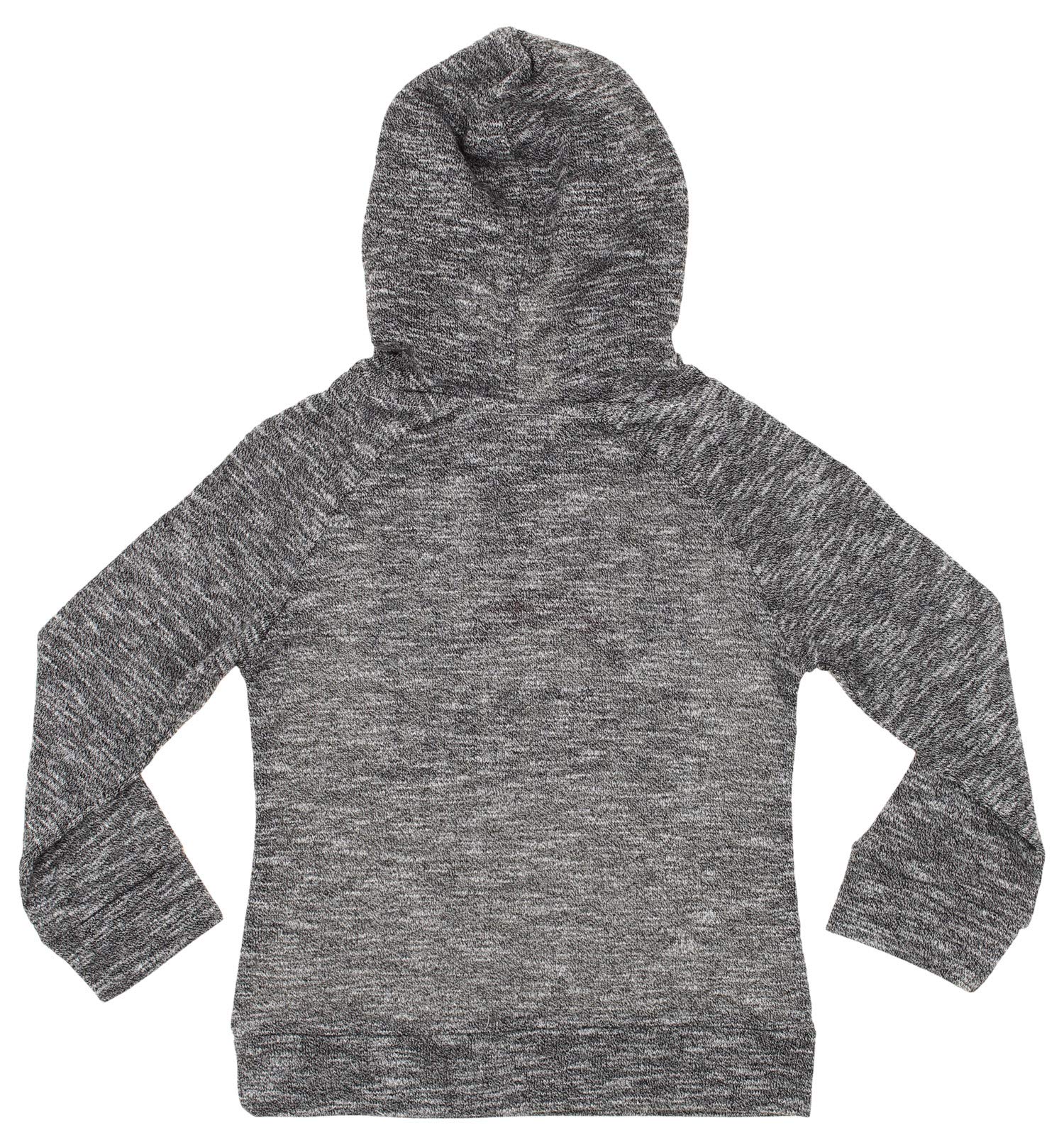 Outerstuff NFL Big Girls Youth (4-16) French Terry Fleece Hoodie Grey/White, Los Angeles Chargers, Small 6-6X