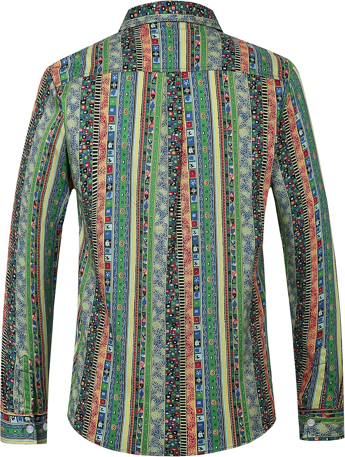 SSLR Shirt, Men's Sunshine Plaid Shirt, Long Sleeve, Button Down, Casual, Beach, Summer, Size - Image 2