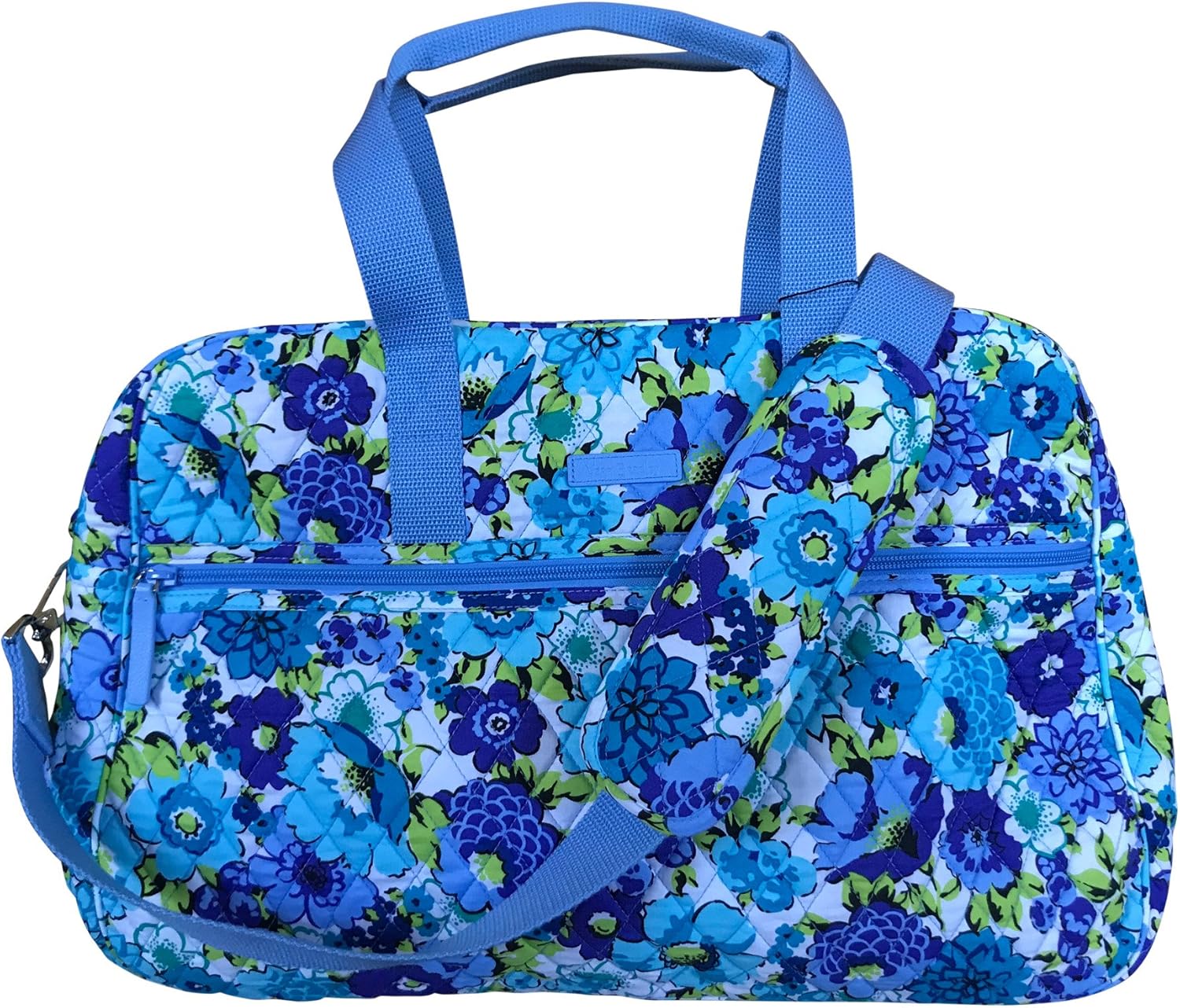 Vera Bradley Medium Traveler Bag, Blueberry Blooms
