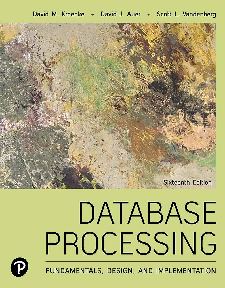 Amazon.com: Database Processing: Fundamentals, Design, and