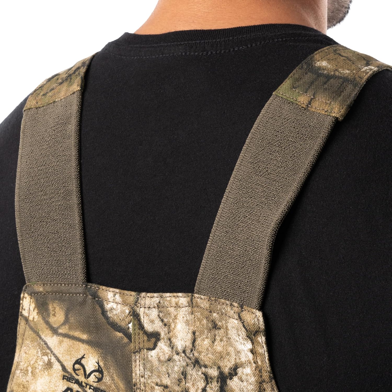 Realtree mens Insulated Flex Duck Bibs - Image 5