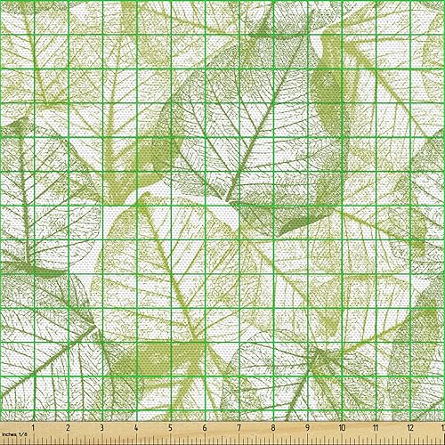 Vista 44 de Ambesonne - Tela multicolor impresa digital por The Yard