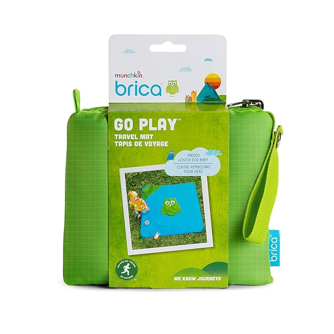 Munchkin Brica Go Play Tapete de Viaje Portátil 147x147 cm miniatura 8