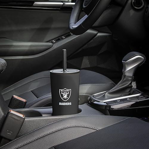 Miniatura 112 de FOCO NFL - Vaso de viaje de 22 onzas con aislamiento con logotipo de equipo de la NFL unisex