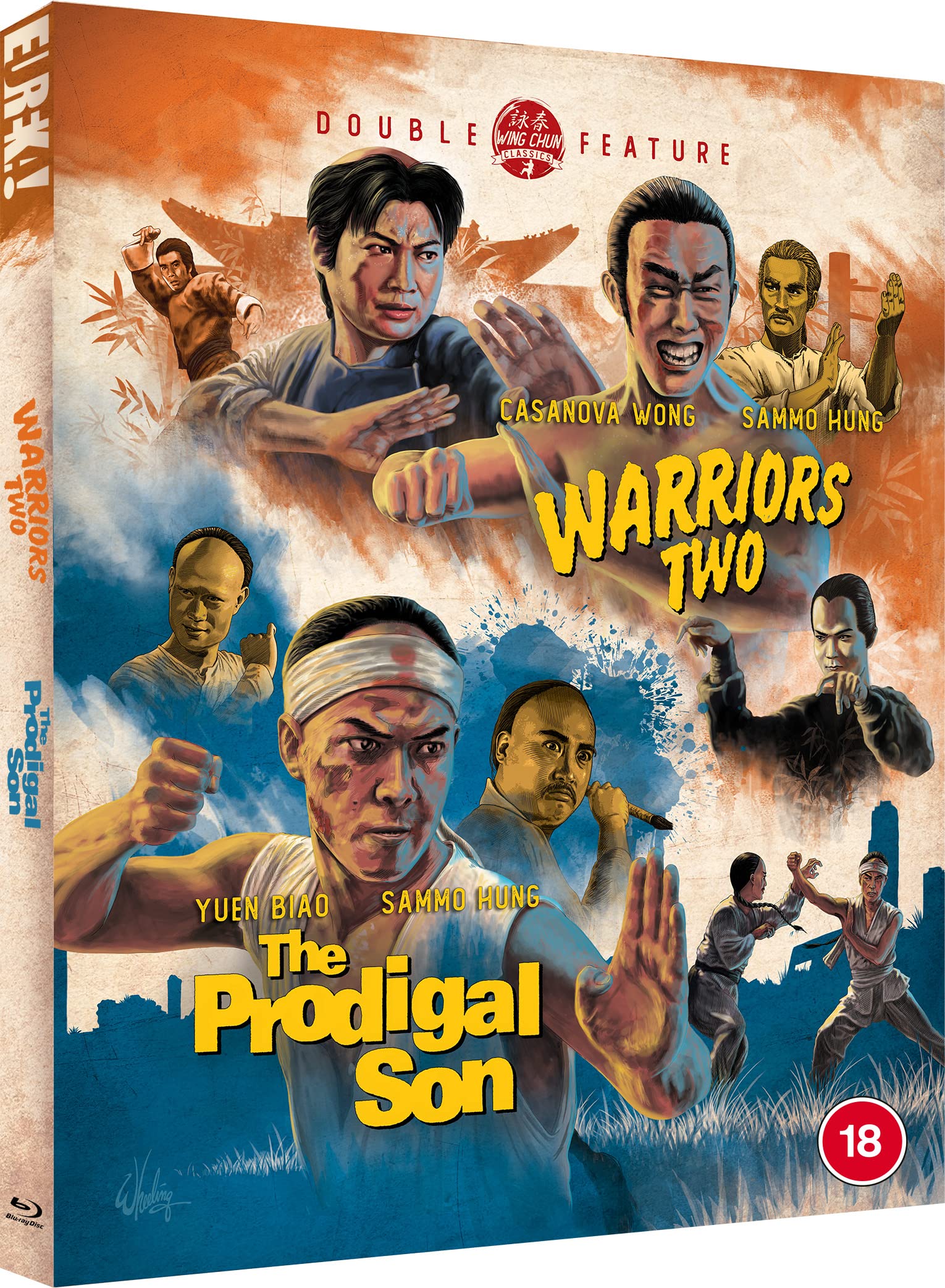Warriors Two & The Prodigal Son : Two Films By Sammo Hung (Eureka Classics) 2-Disc Blu-ray