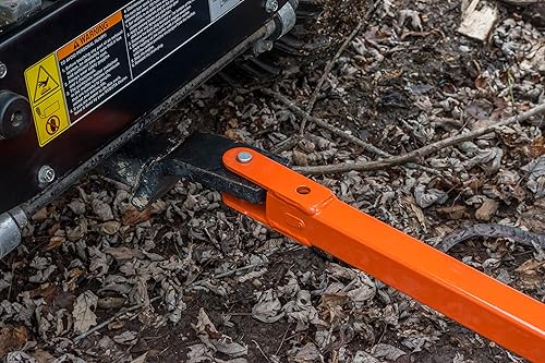 Miniatura 8 de Agri-Fab Inc 45-0554, 1,250 libras, carrito giratorio de acero ATVUTV, naranjanegro