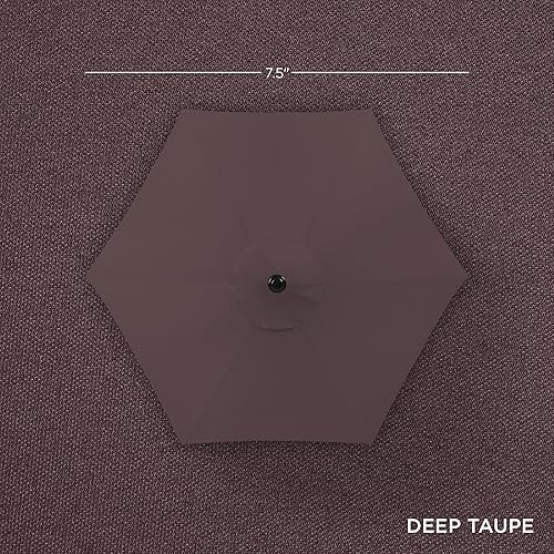 Vista 151 de Best Choice Products - Paraguas redondo para exteriores de alta resistencia (7.5 pies).