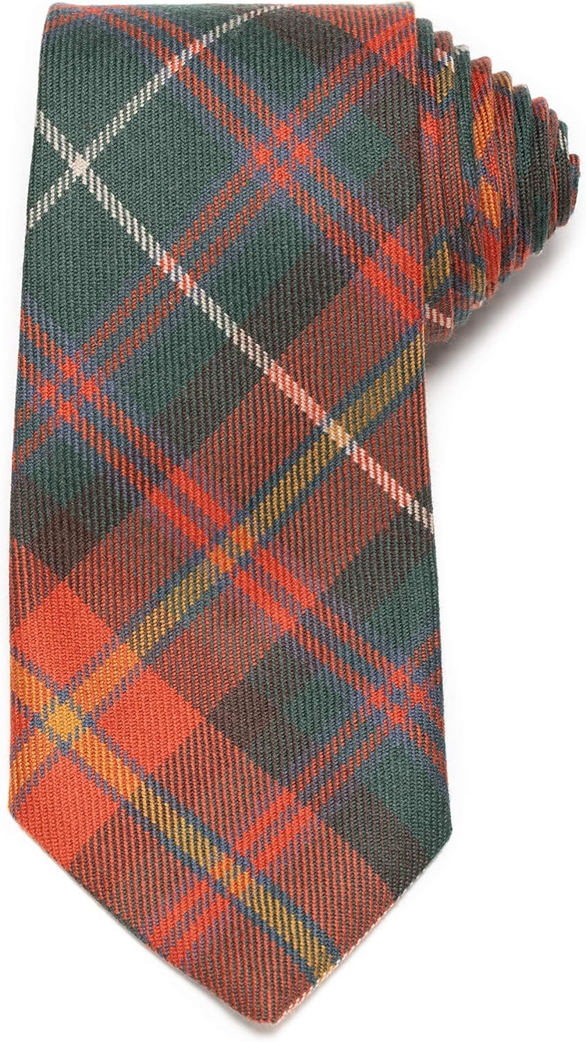 Irish County Meath Plaid Necktie Tartan Ties for Men