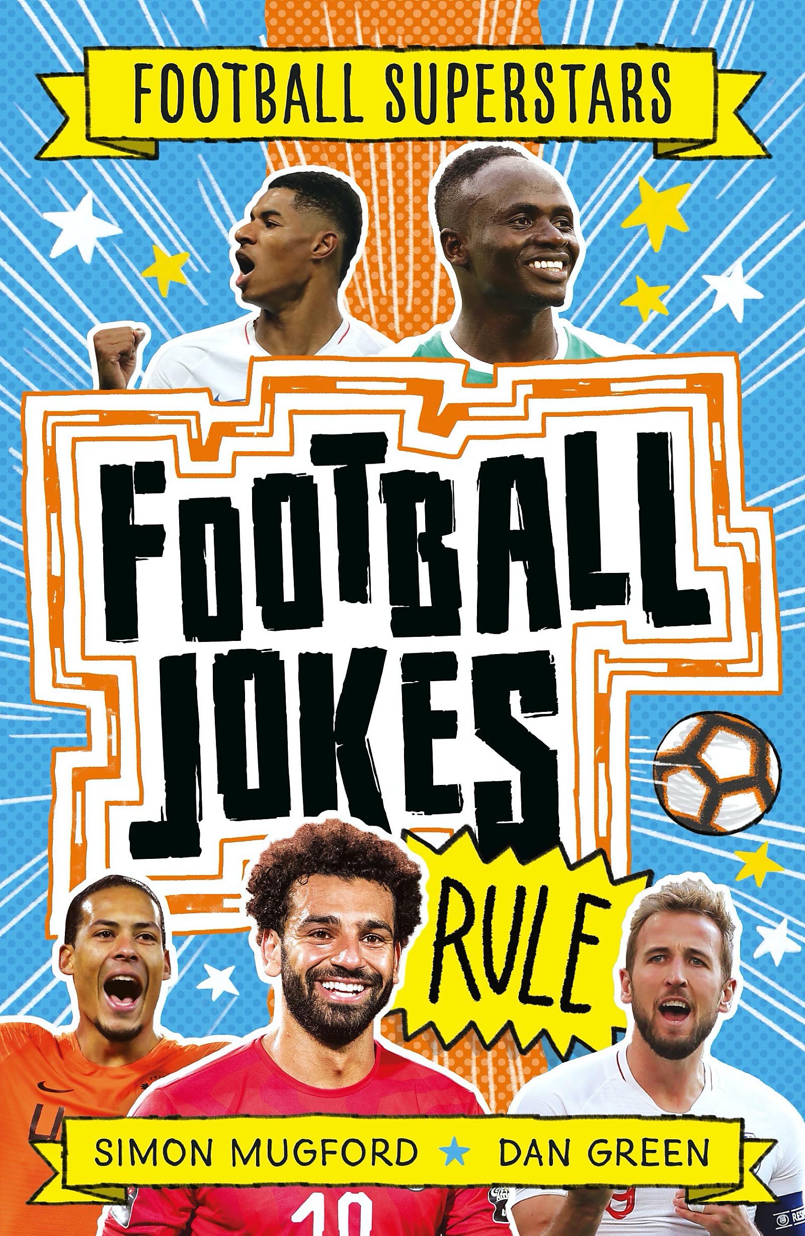 Simon Mugford Football Jokes Rule Book Childrens Fiction Book