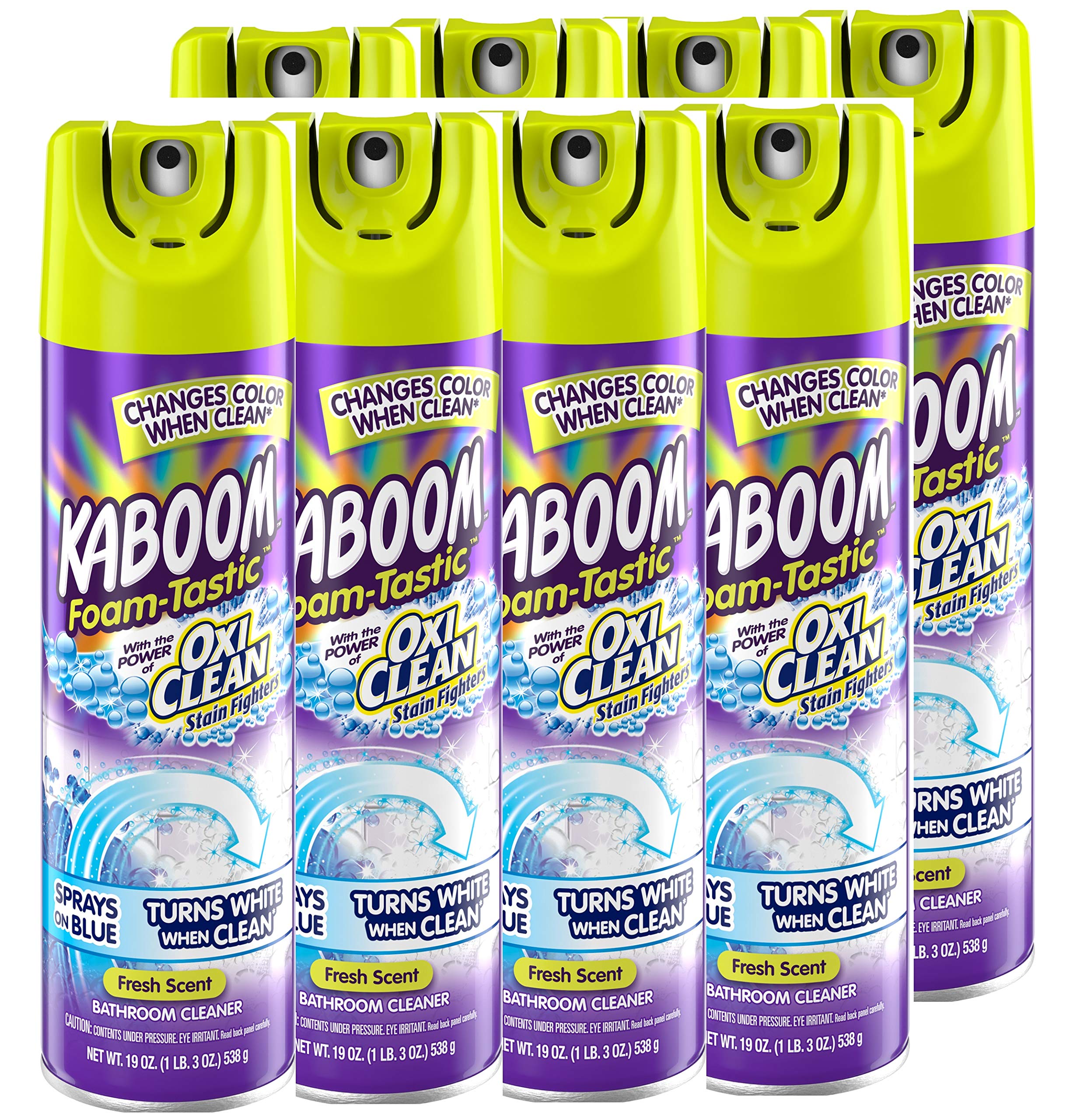 Buy Kaboom FoamTastic with OxiClean Fresh Scent Bathroom Cleaner, 19