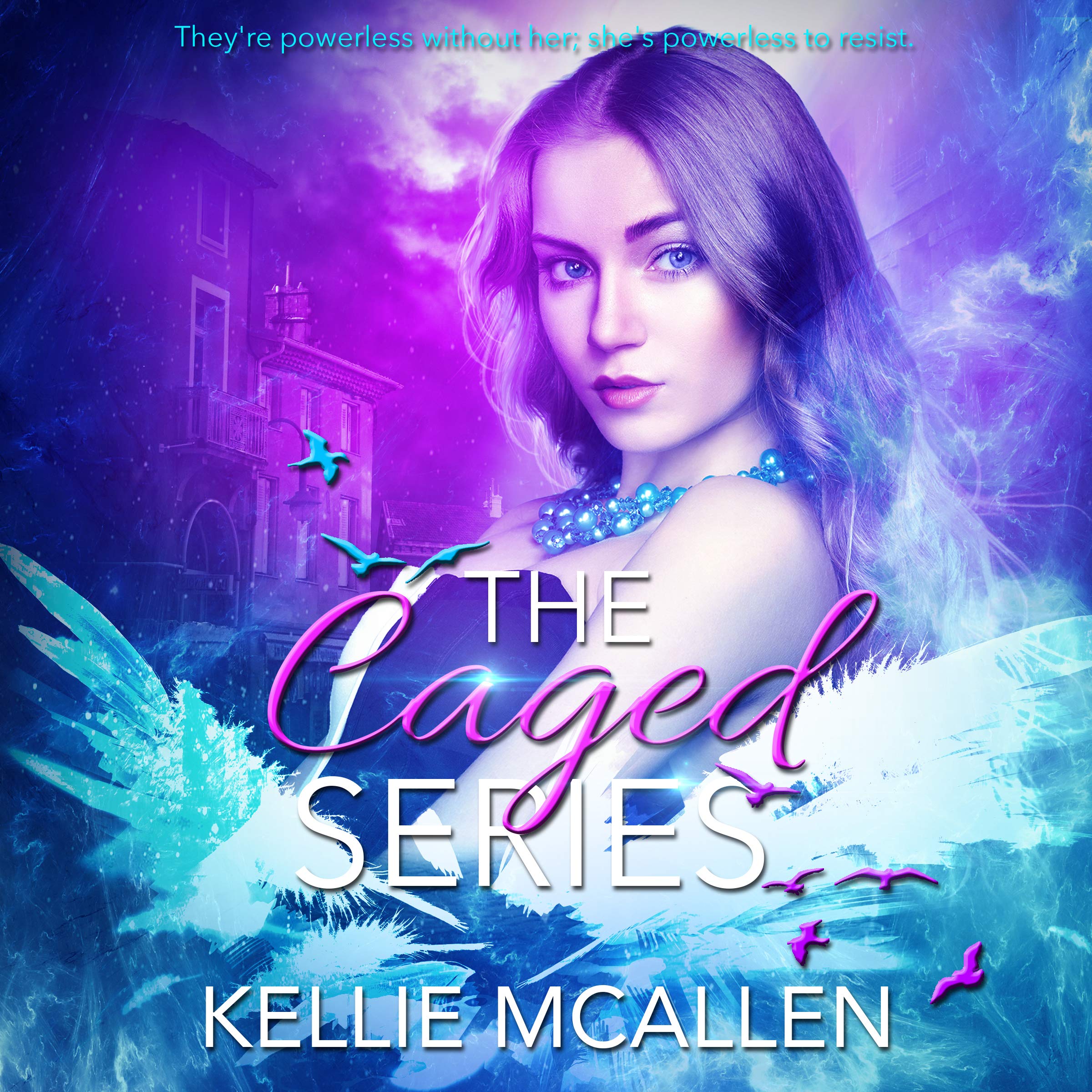 Cover art for The Caged Series: Reverse Harem Teen Paranormal Romance