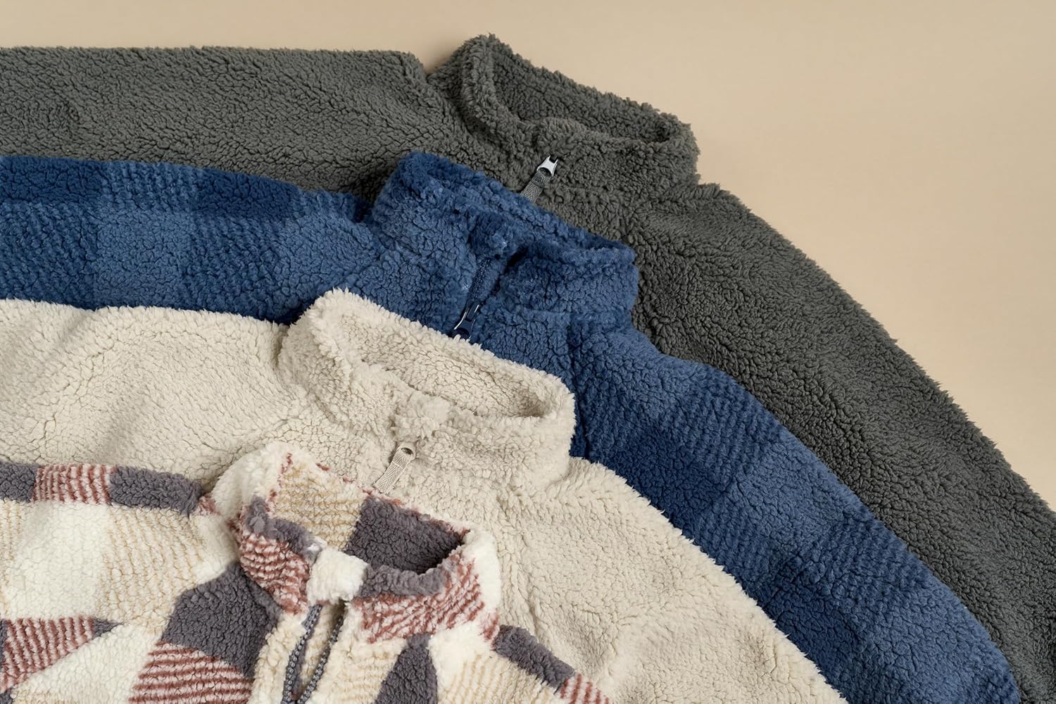 Modern Moments by Gerber baby-boys Toddler Microplush Half-zip Pullover - Image 4