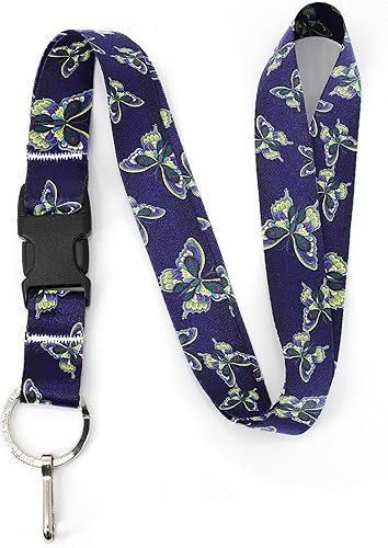 Buttonsmith Rebecca McGovern Animal Premium Lanyard - Made in the USA