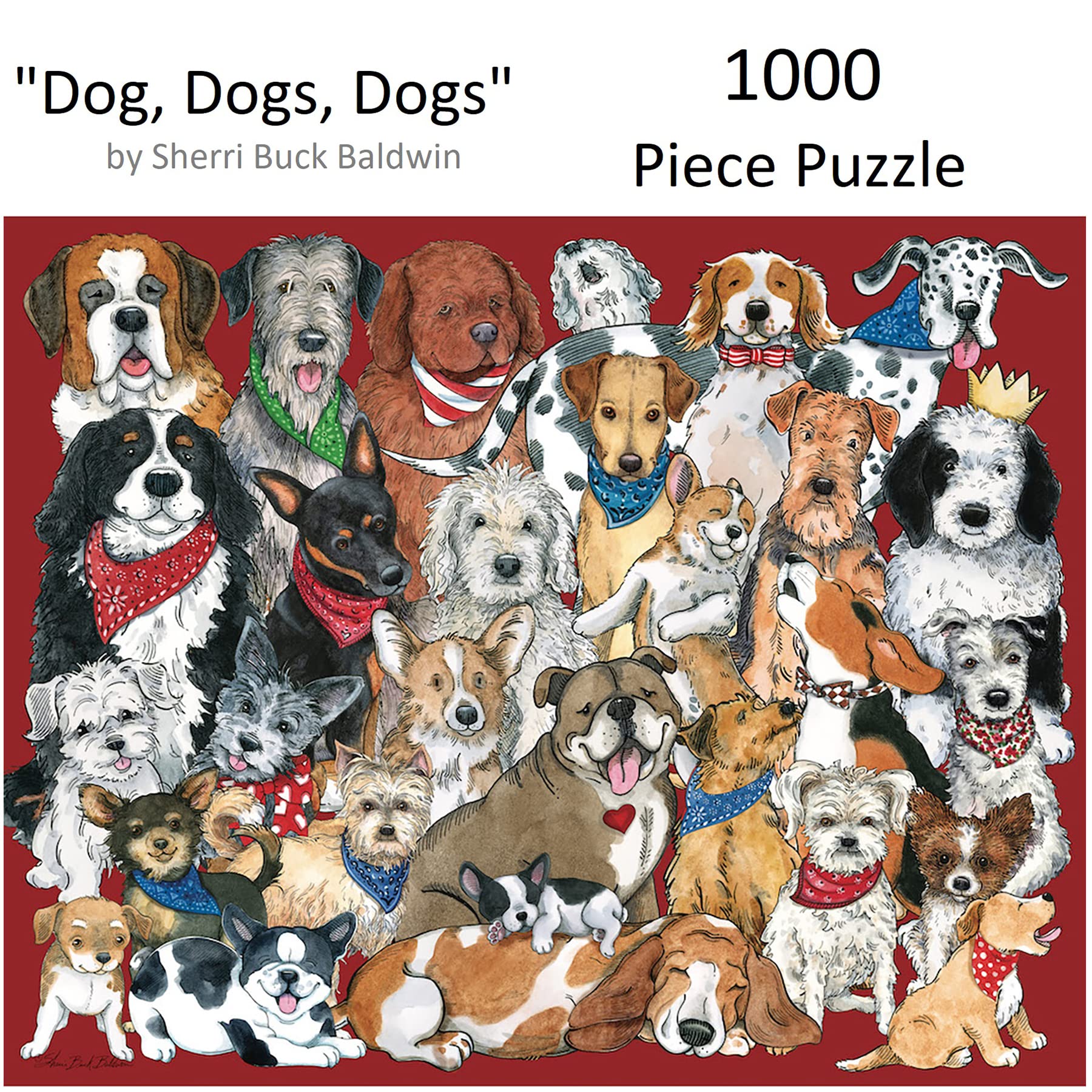 Amazon.com: Hart Puzzles Dogs, Dogs, Dogs by Sherri Buck Baldwin