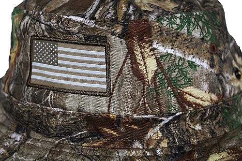 Miniatura 4 de Paramount Outdoors Bayou American Flag Boonie Hat American Fit Design Floats