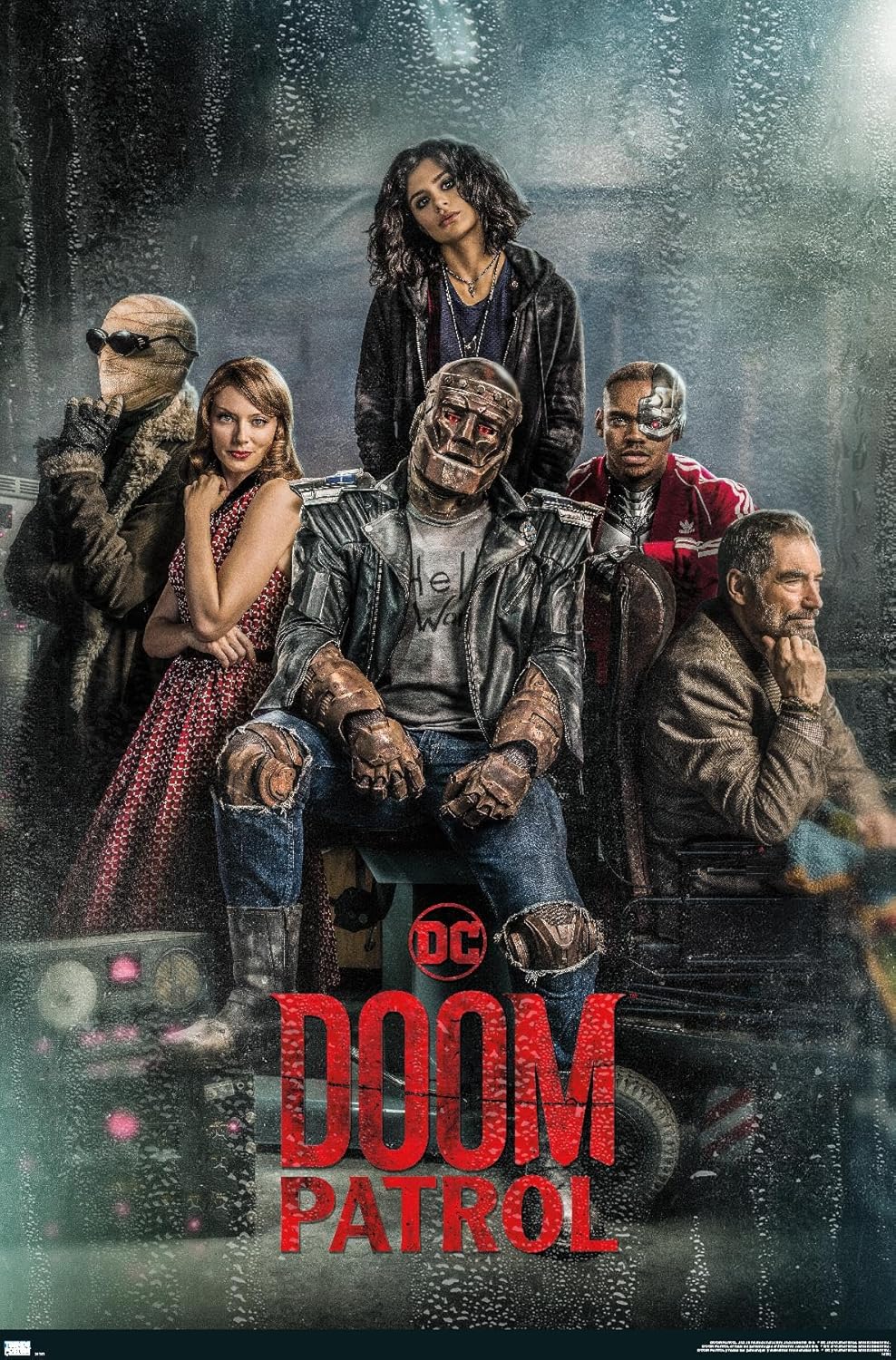 Trends International DC Comics TV Doom Patrol - Group One Sheet Wall Poster, 34L x 22.4W, Premium Unframed Version