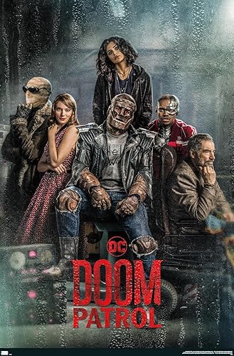 Trends International DC Comics TV Doom Patrol - Póster de pared de hoja del grupo uno