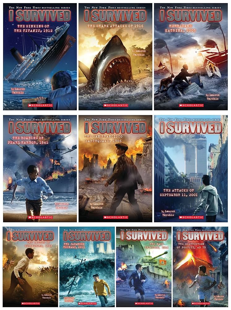 NEW COLLECTION - I Survived Series Book Set I (#1 - #10