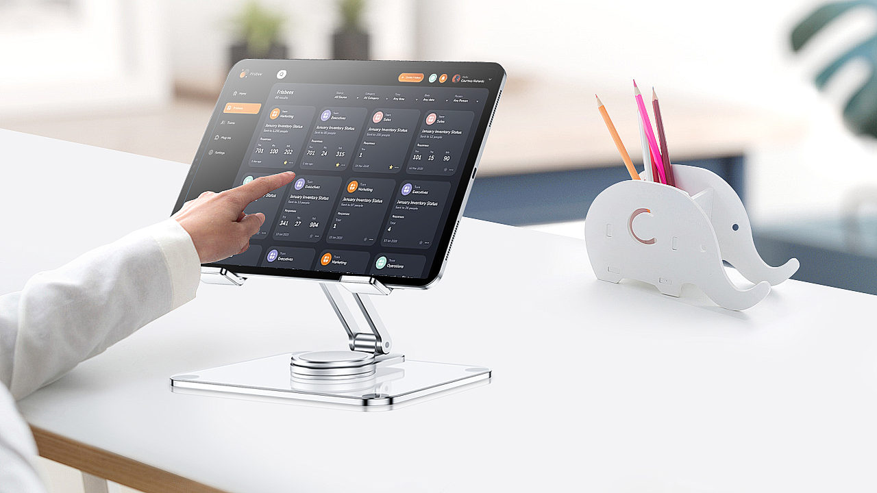 Amazon.com: CreaDream Acrylic Tablet Stand Holder with 360