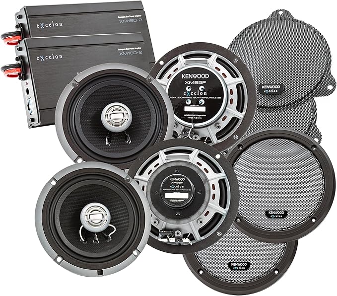 Kit de Audio Kenwood Excelon P-HD4UT para Harley-Davidson 2014+ miniatura 3