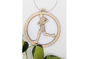 Unique Ornaments: Running Ornament - Inspirational Christmas Figurine
