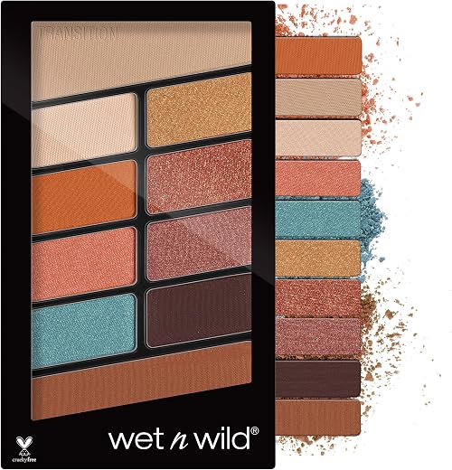 Wet 'n Wild Color Icon Eyeshadow 10 Pan Palette, Not a Basic Peach