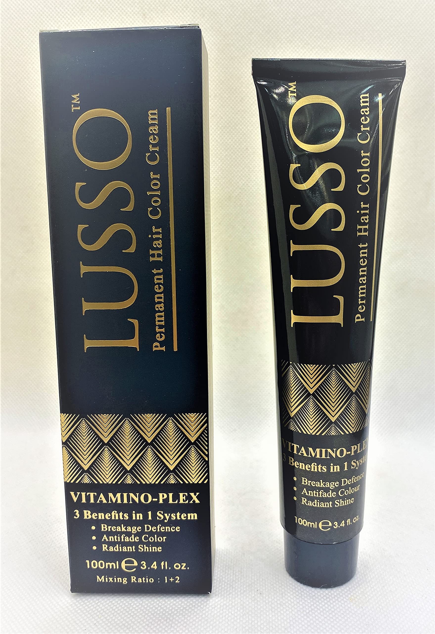 Lusso hair color blue 100 ml