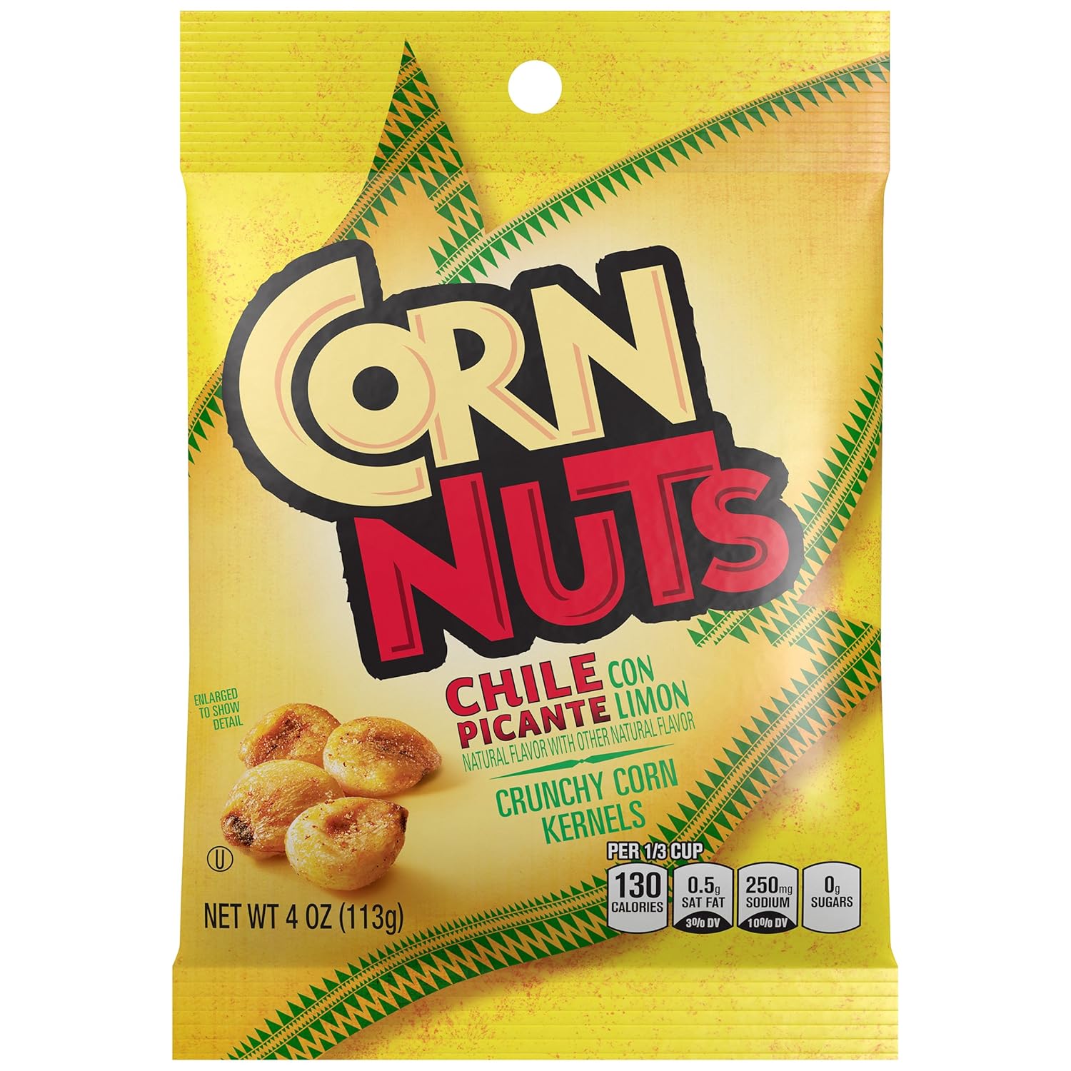 Corn Nuts Chile Picante con Limon Crunchy Corn Kernels (4