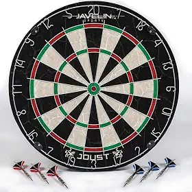 EastPoint Sports Conjunto de alvo de cerdas Joust, preto