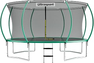 Ultrasport Deluxe Gartentrampolin mit Montagesatz