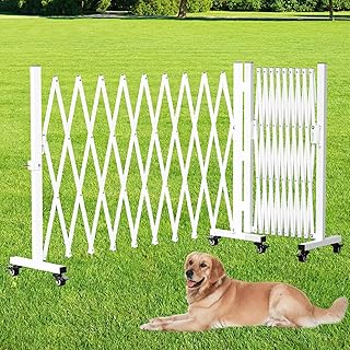 12 Outdoor Garden Fence Ideas for Style and Protection 118 Retractable Outdoor Dog Gate, 207'' Wide Driveway Gate Expandable Portab...