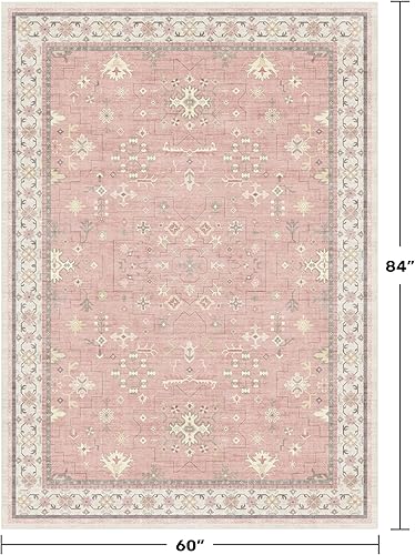 Miniatura 672 de Alfombra Boho Negra para Sala de Estar - Alfombra de Área Lavable de 10x14 Pies, Alfombras de Comedor para Debajo de la Mesa, Alfombra Suave de Pelo