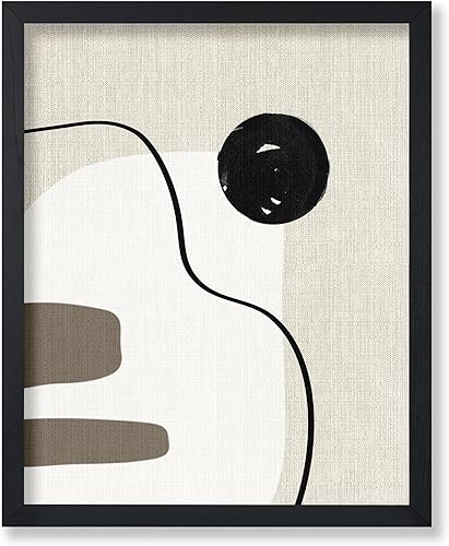 Miniatura 13 de Monem Art Line - Póster de dibujo de líneas curvas, arte geométrico, arte de boceto, arte abstracto, arte moderno de mediados de siglo, arte