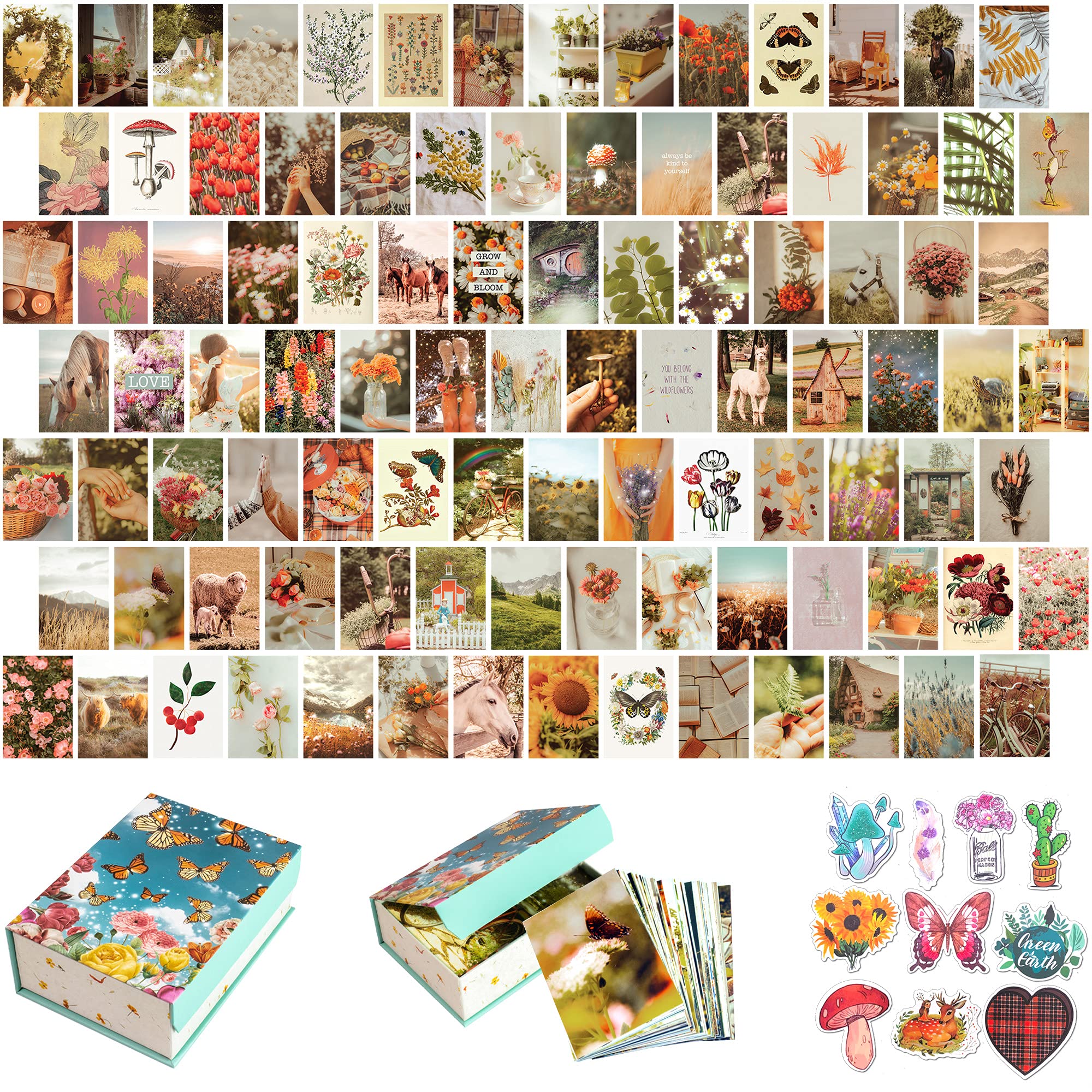 Buy Artivo Wall Collage Kit Aesthetic Pictures, Cottagecore Wall