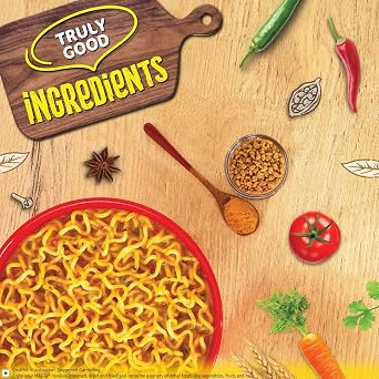 Maggi 2 Minutes Noodles Masala, 70 grams pack (2.46 oz)- 1 pack - Made in India