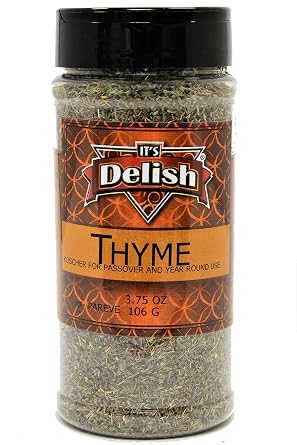 Thyme Leaves by Its Delish, 3.75 Oz Medium Jar