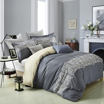 Blue Nile Mills Harrison Duvet Cover