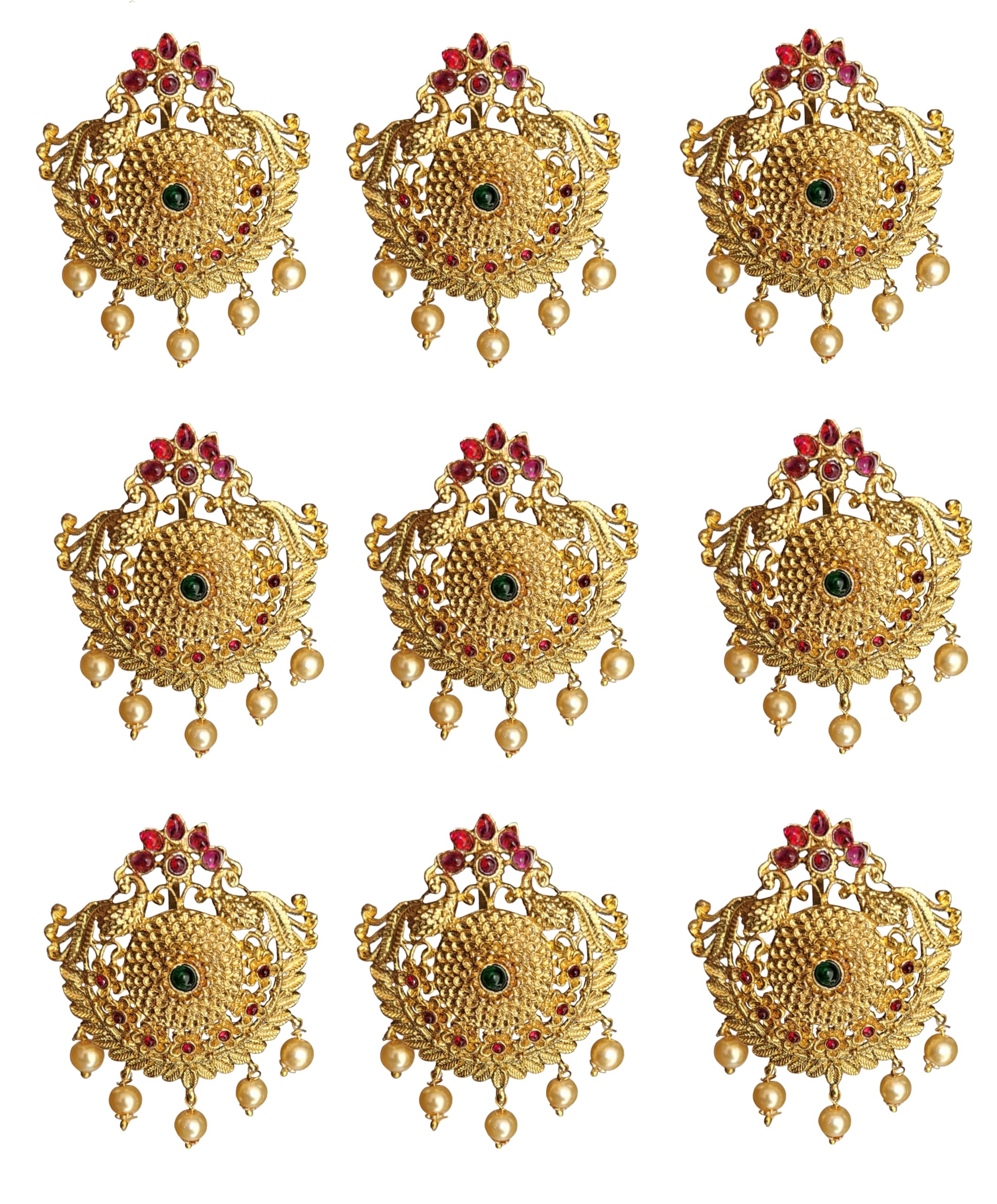 Arnavira® Gold Plated Antique Hair Jewelery Choti Jadai Billai,Hair Brooch With Hook Temple Jadai Wedding Bridal Jewellery (B0CP15GPMR) Amazon Price History, Amazon Price Tracker